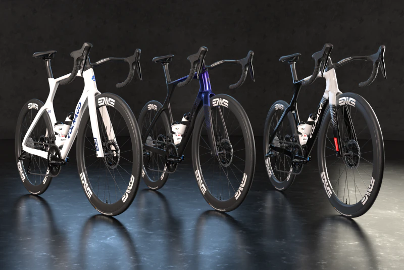 COLNAGO Y1Rs Three color variants 3D Model .c4d .max .obj .3ds .fbx .stl .blend 