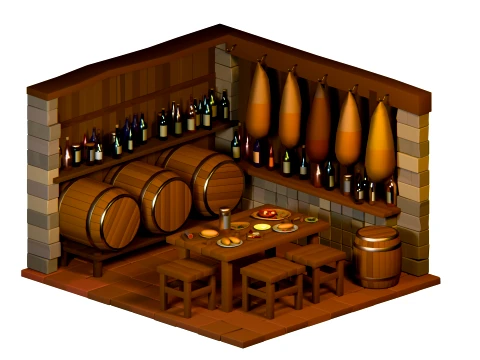 Mediterranean Eateries 3D Model