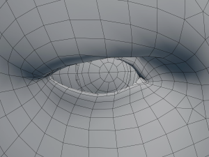 male head rigged model 3D 모델
