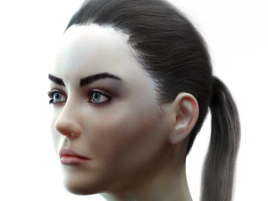 vrouwelijk hoofdmodel 3D Model
