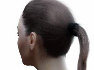 female head model Modelo 3D