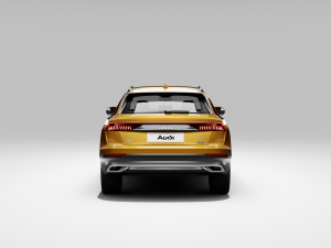 audi q8 2019 detailed interior 3D Model