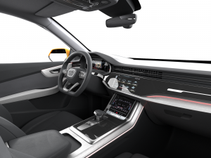 audi q8 2019 detailed interior 3D Model