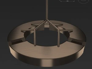 ozone light ceiling 3D Model