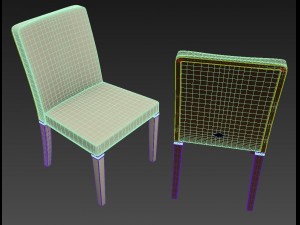 vincent sheppard chair Model 3D