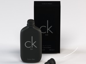 perfume calvin klein be edt 100ml Model 3D