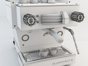 la marzocco coffee machine linea mini Model 3D