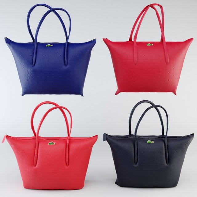 lacoste bags 3D in 3DExport
