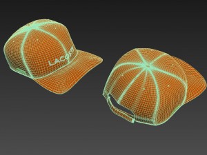 lacoste man cap Modelo 3D