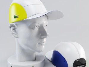 lacoste cap 3D Model