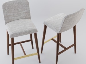 luxe stool Modelo 3D