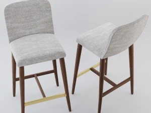luxe stool 3D Model
