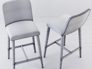 luxe stool Modelo 3D