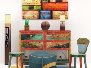 colorful decoration 3D Model