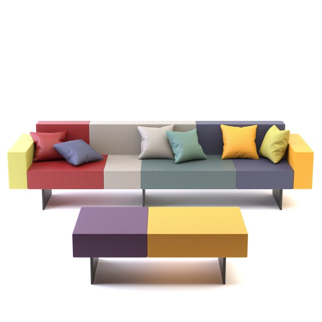 air sofa Modelo 3D .c4d .max .obj .3ds .fbx .stl .blend 