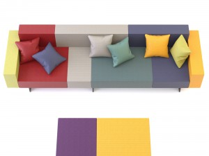air sofa Modelo 3D
