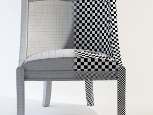 armchair isabella 3D Model