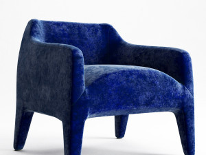 kelly armchair kl70 3D-Modell