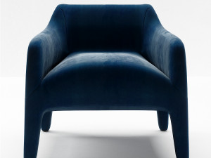 kelly armchair kl70 Modelo 3D