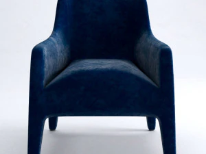 kelly armchair kl70h 3D Model