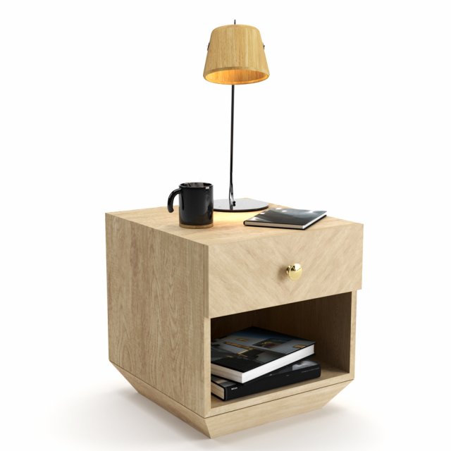 bedside and table lamp 3D 모델 .c4d .max .obj .3ds .fbx .stl .blend 