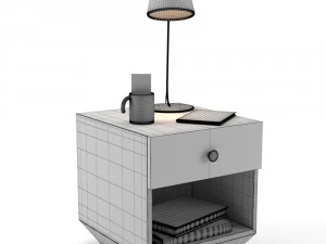 bedside and table lamp 3D Model