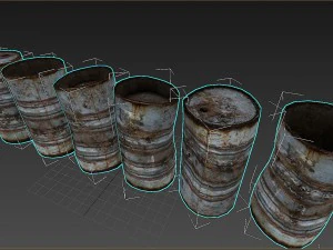barrels 02 3D Model