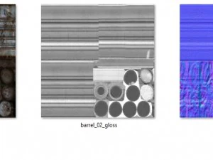 barrels 02 3D Model