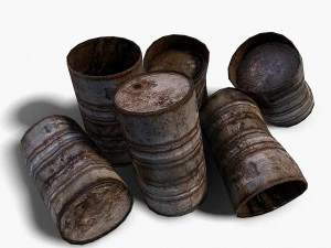 barrels 02 3D Model