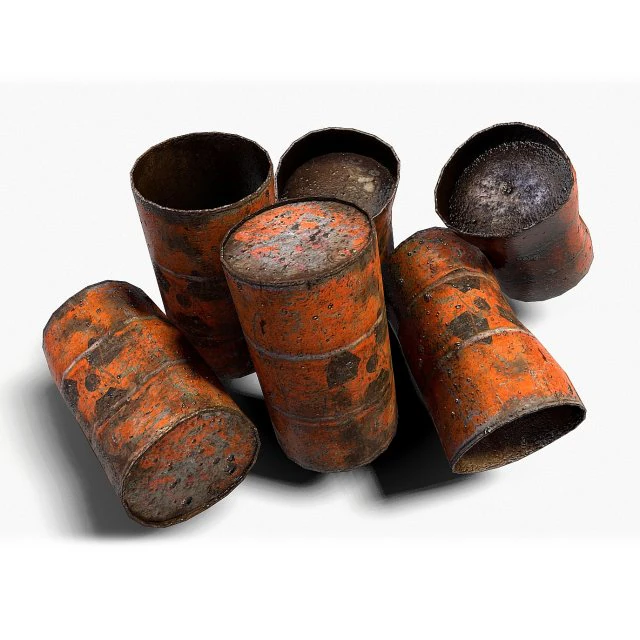 barrels 04 3D Model .c4d .max .obj .3ds .fbx .stl .blend 