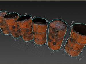 barrels 04 3D 模型