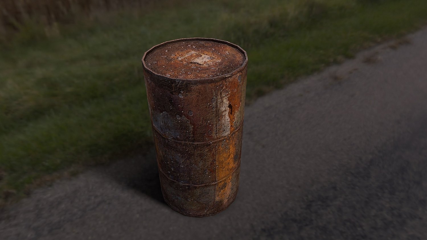 Open 8 oil barrels rust фото 106