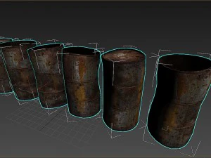 barrels 01 3D Model
