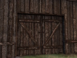 wooden barn 3D Model