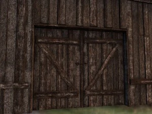 wooden barn 3D Model
