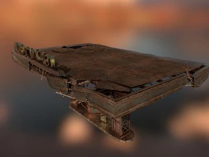 gas station 3D Model