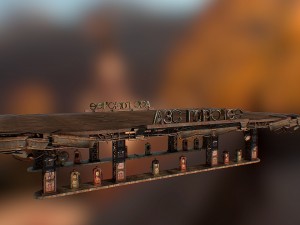 gas station 3D Модель