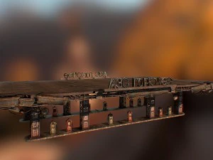 gas station 3D Model