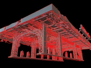 gas station 3D Model