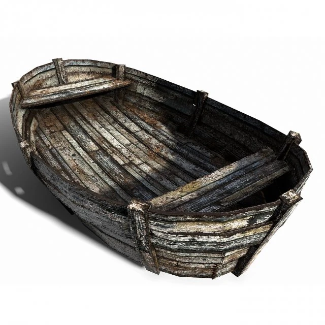 barca Modello 3D .c4d .max .obj .3ds .fbx .stl .blend 