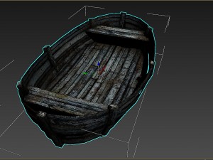 boat 3D 模型