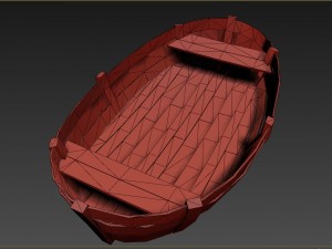 boat 3D 模型