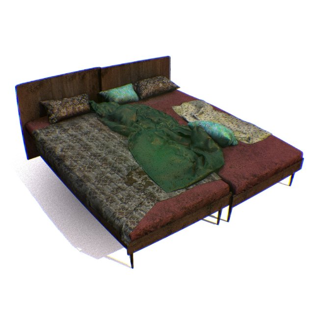 ded double 3D Model .c4d .max .obj .3ds .fbx .stl .blend 