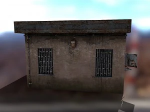 gas station store 3D Model