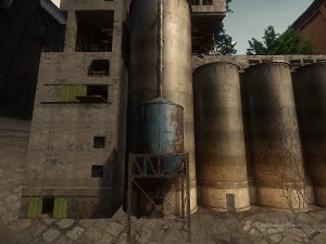 grain silos Modelo 3D