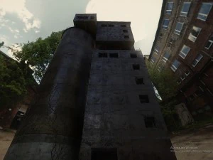 grain silos 3D Model