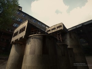 grain silos Modelo 3D