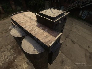 grain silos 3D Model