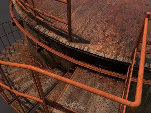 oil storage tank 3D Model