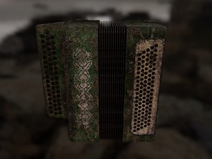 button accordion 3D Model